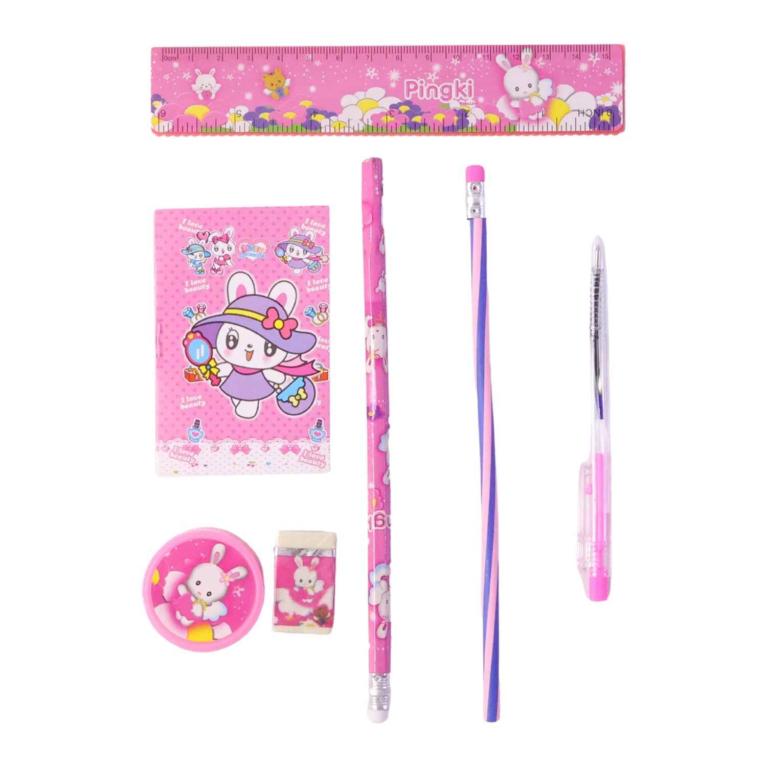 Kids Stationery Set Ð Complete 7-in-1 Creative School Supplies
