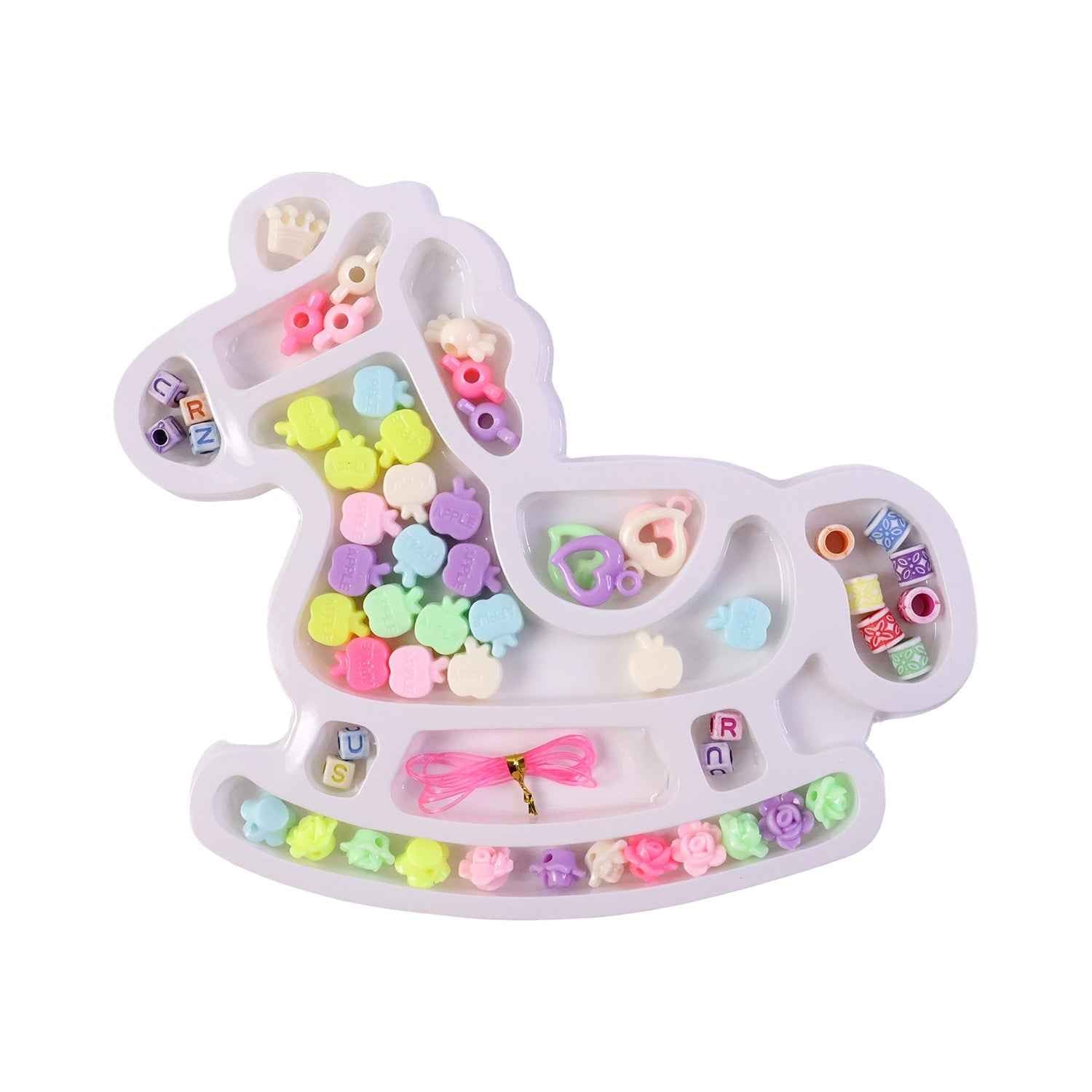 DIY Kids Beads Jewellery Making Kit – Creative Craft Set