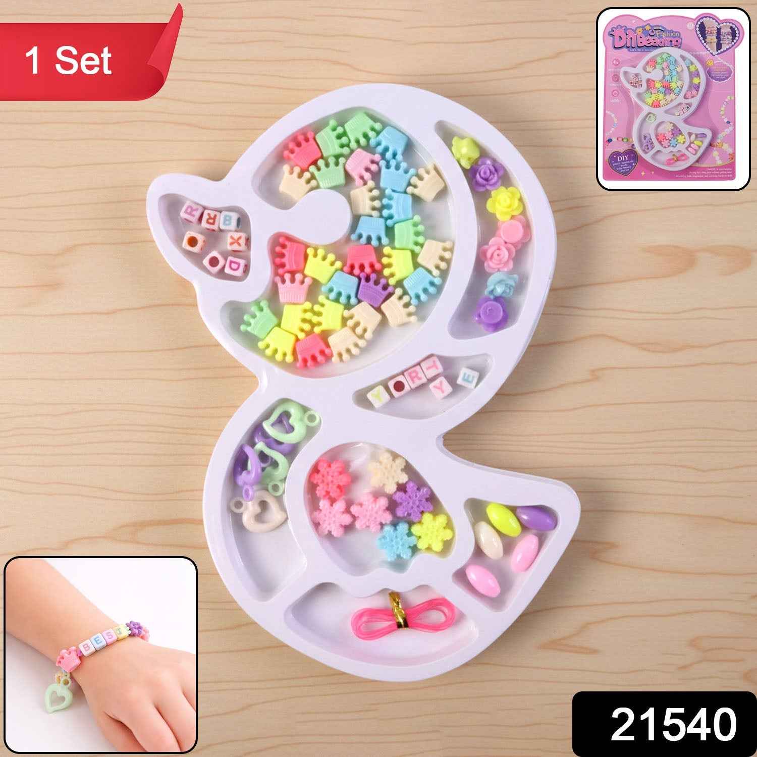 DIY Jewellery Making Kit – Creative Beading Set for Kids