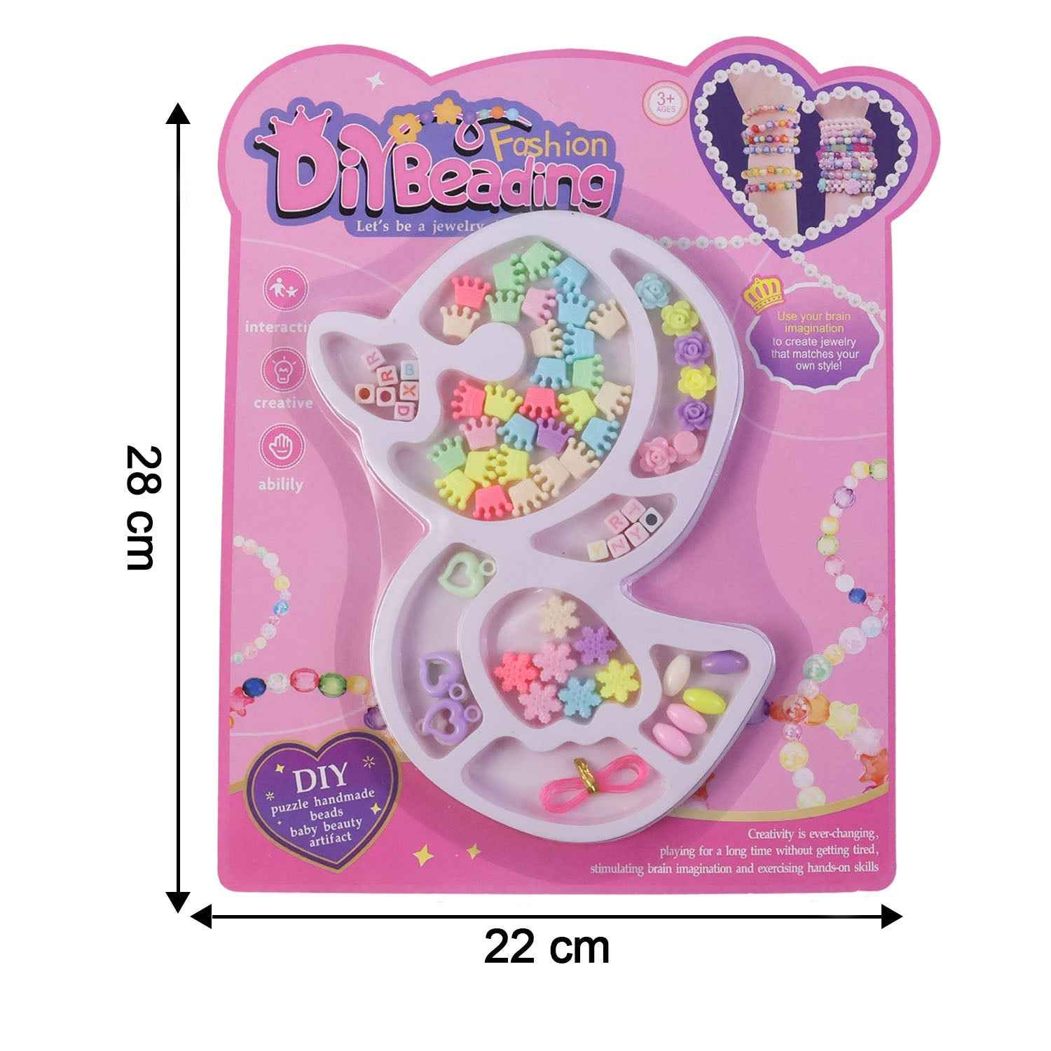 DIY Jewellery Making Kit – Creative Beading Set for Kids