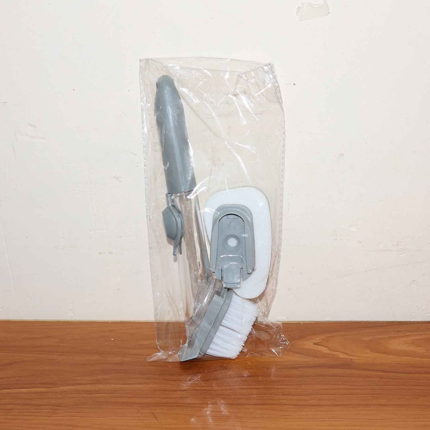 Soap-Dispensing Dish Brush – 2-in-1 Refillable Kitchen Scrubber