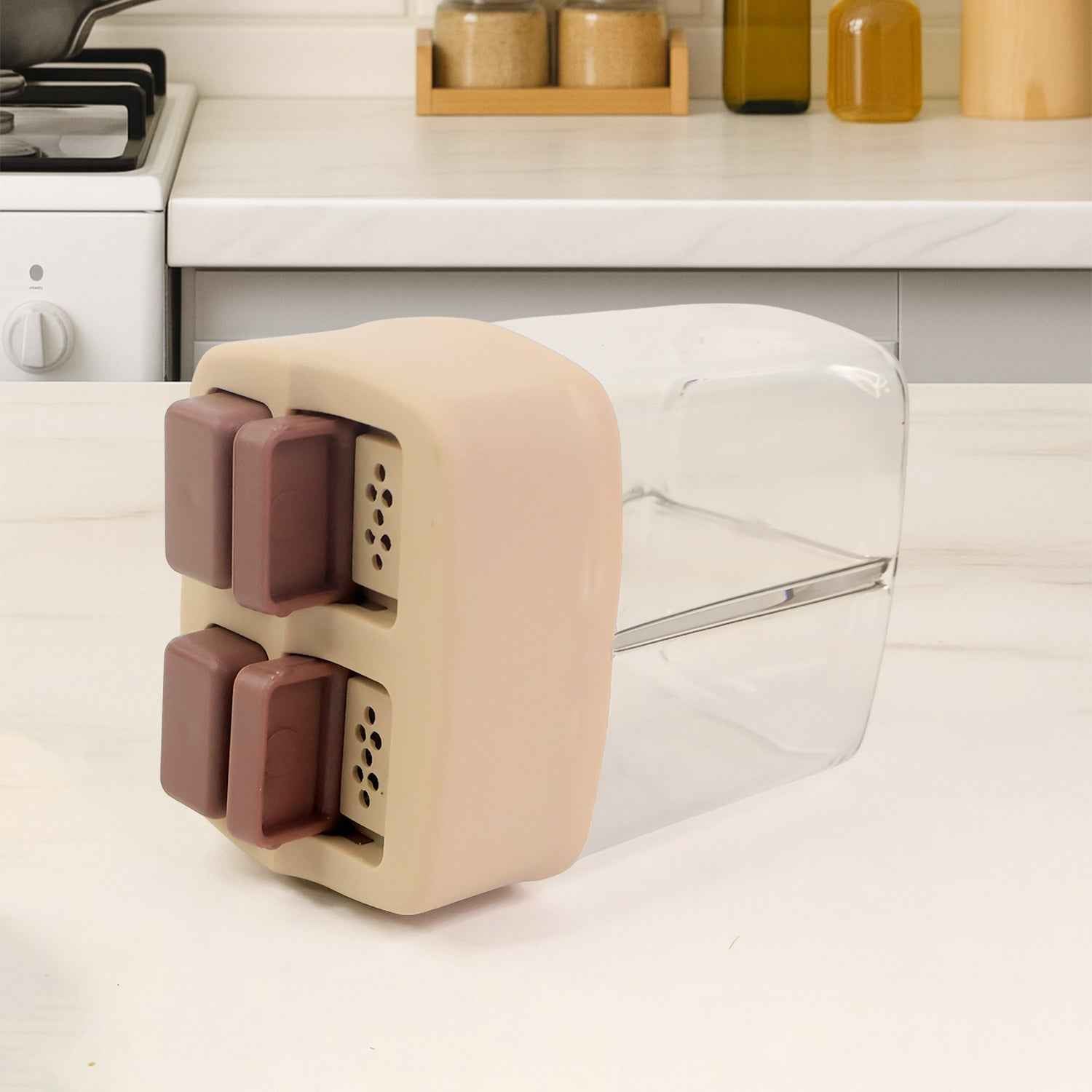 Salt and Pepper Dispenser – Dual Chamber 2-in-1 Spice Shaker