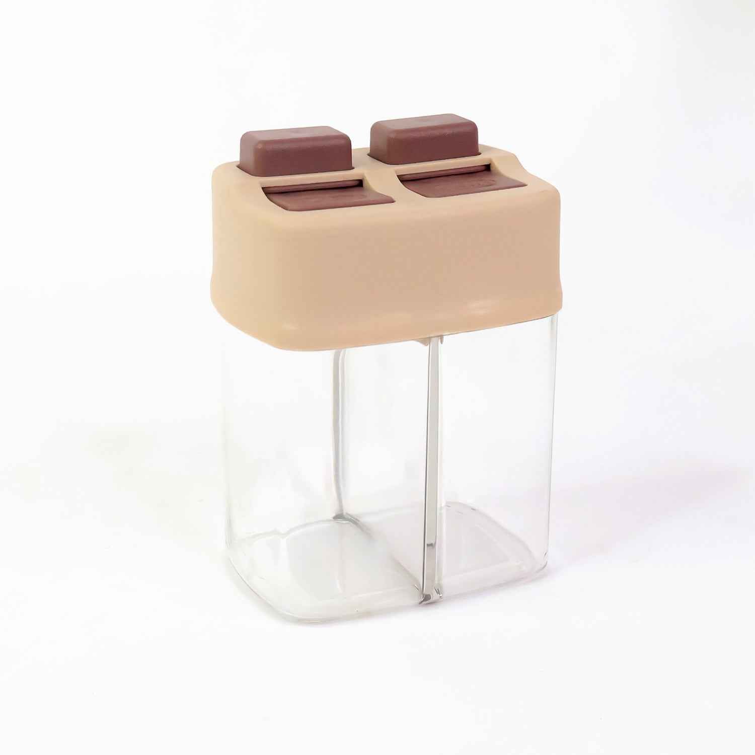 Salt and Pepper Dispenser – Dual Chamber 2-in-1 Spice Shaker