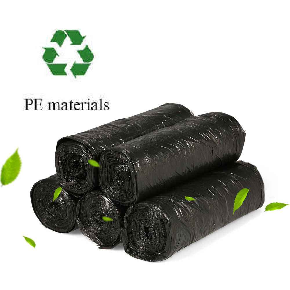 Bulk pack of durable eco-friendly garbage bags for large bins.
