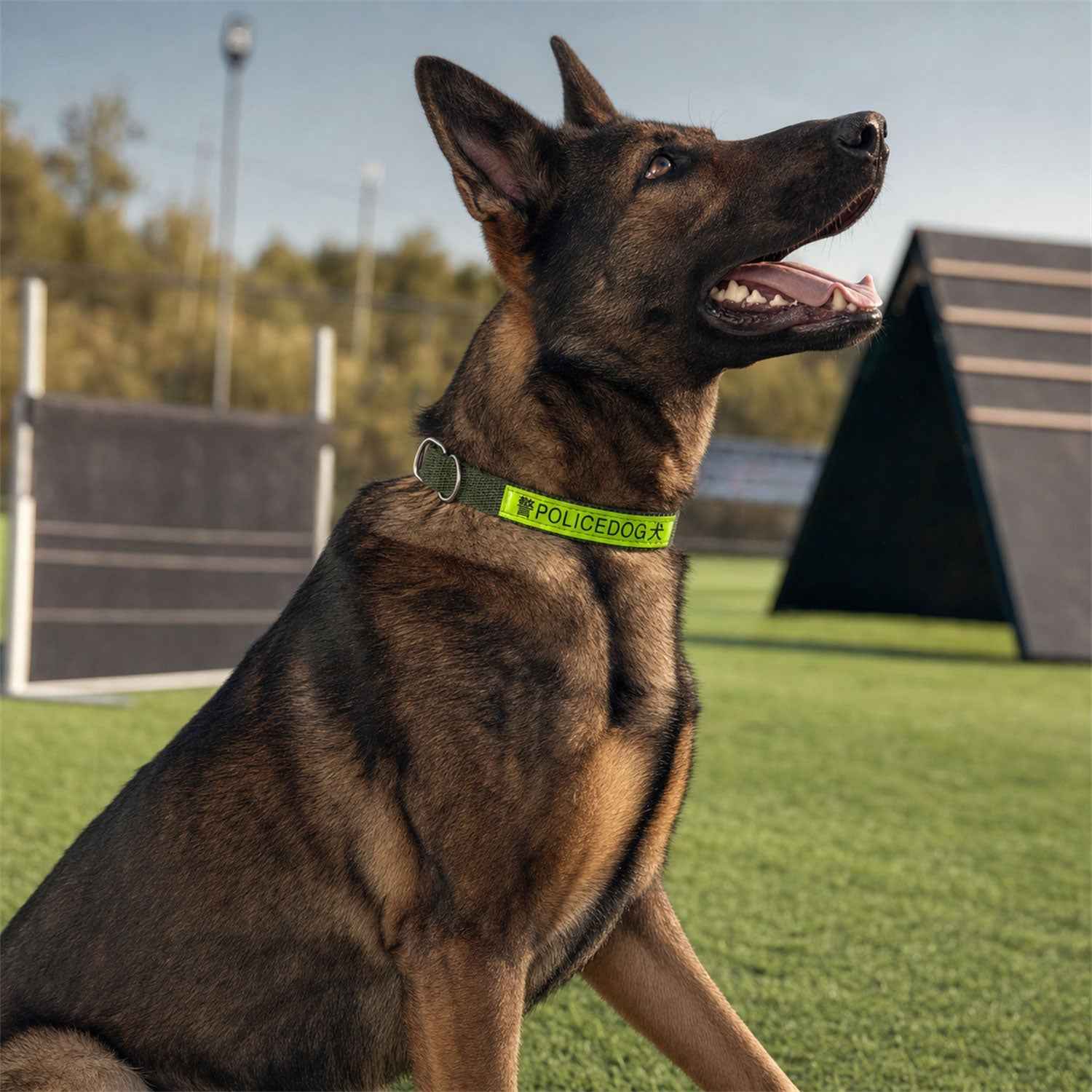 Heavy Duty Nylon Dog Collar – Reflective & Adjustable for Active Dogs