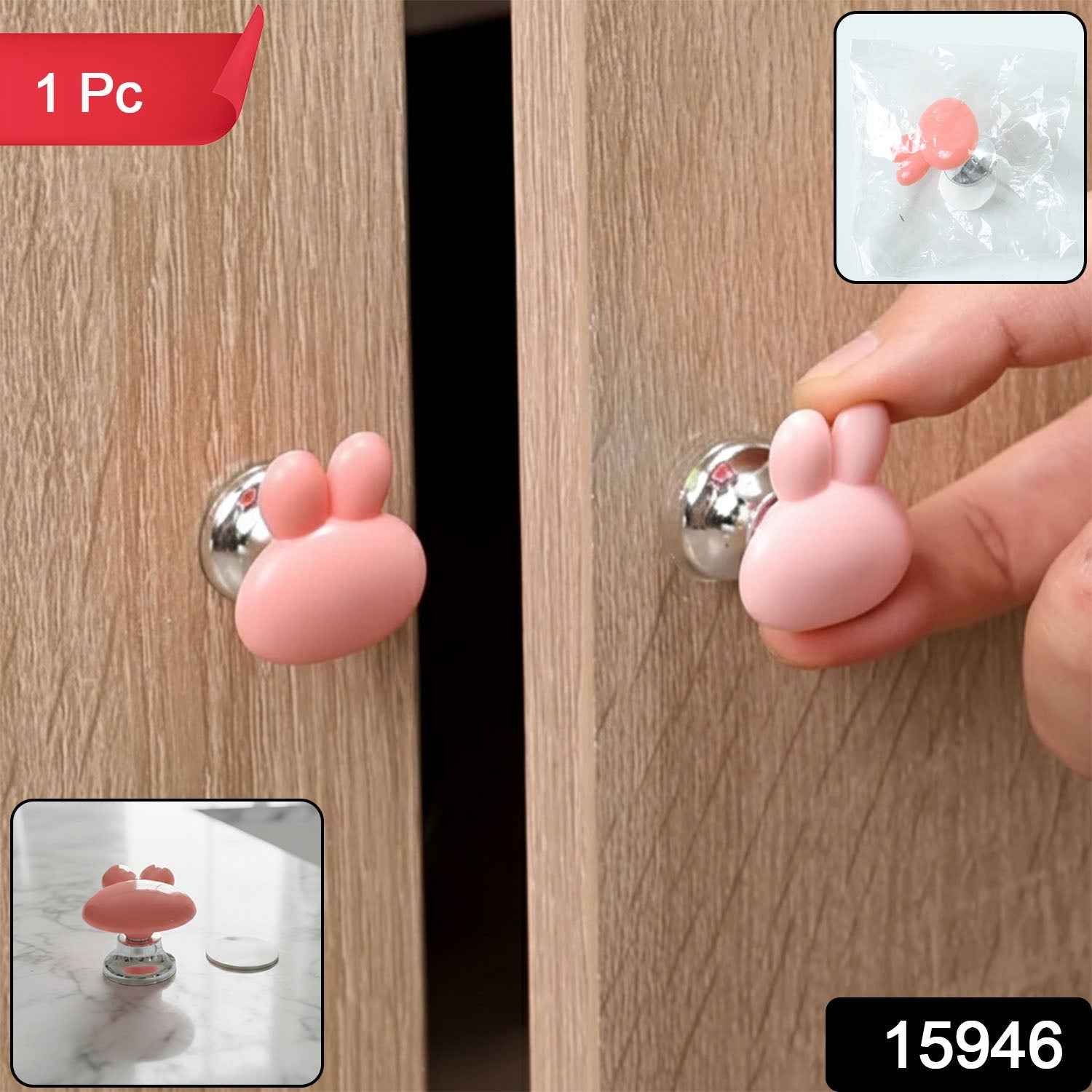 Bunny Ear Cabinet Knob – Cute Kids Furniture Handle