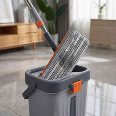 Small Flat Mop Bucket Set – Compact Multipurpose Cleaning Kit