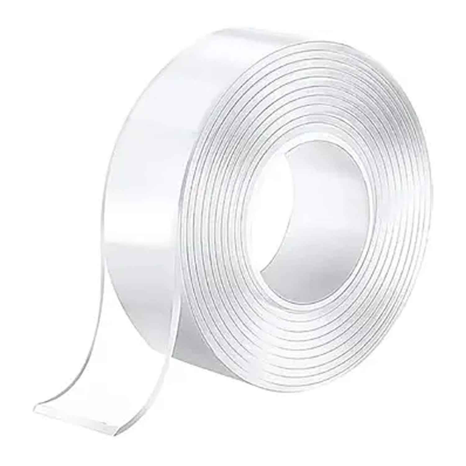 Heavy Duty Transparent Nano Adhesive Tape – Reusable & Strong Grip