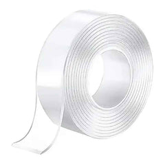 Heavy Duty Transparent Nano Adhesive Tape – Reusable & Strong Grip