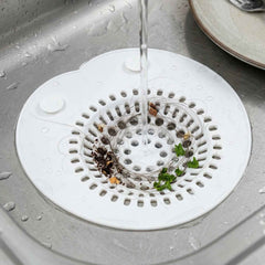 Flexible Silicone Sink Drain Strainer – Anti Clog Kitchen Filter