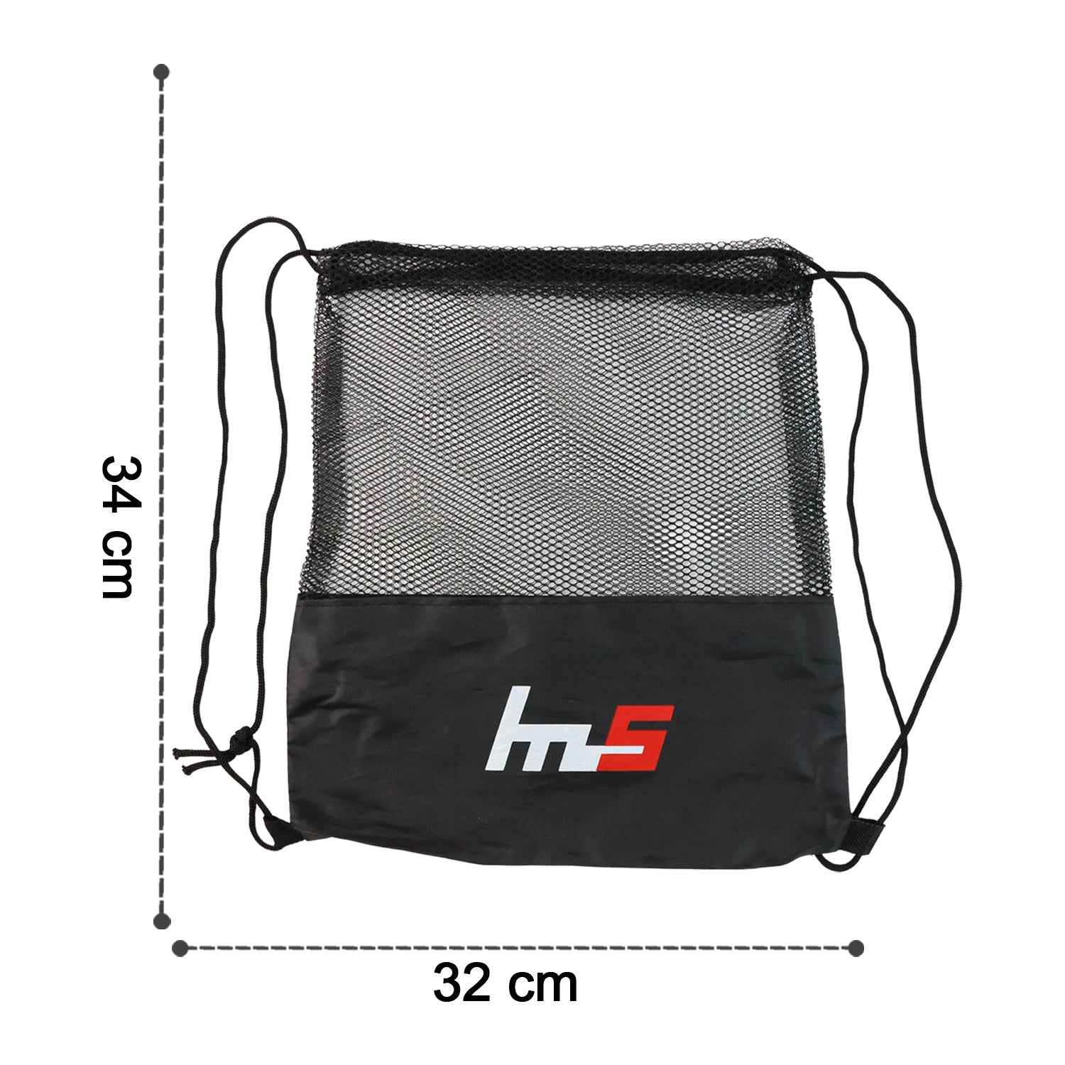 Mesh Drawstring Gym Sack – Breathable Sports Backpack for Workouts
