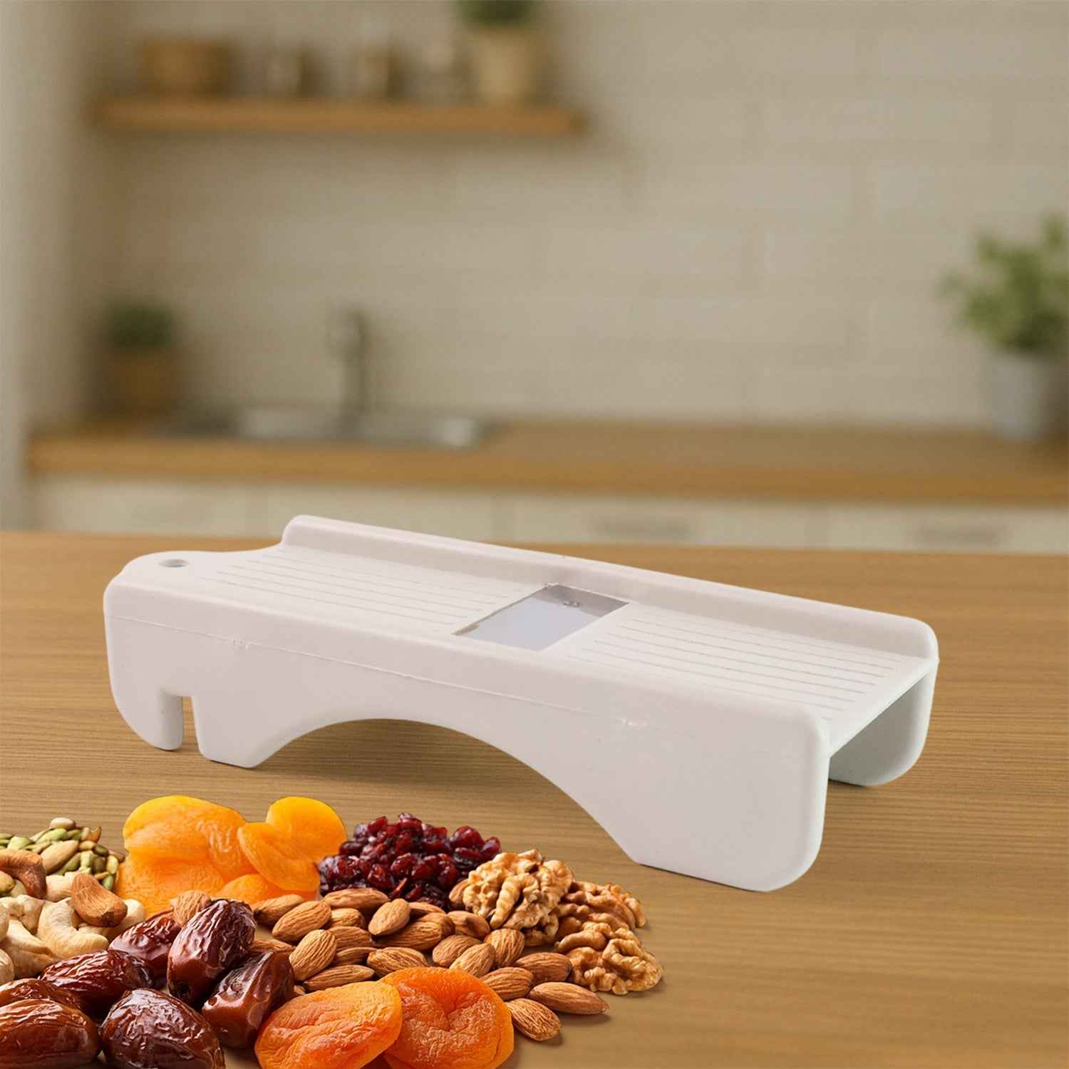 Dry Fruit Slicer – Sharp Stainless Steel Blade for Precise Cutting