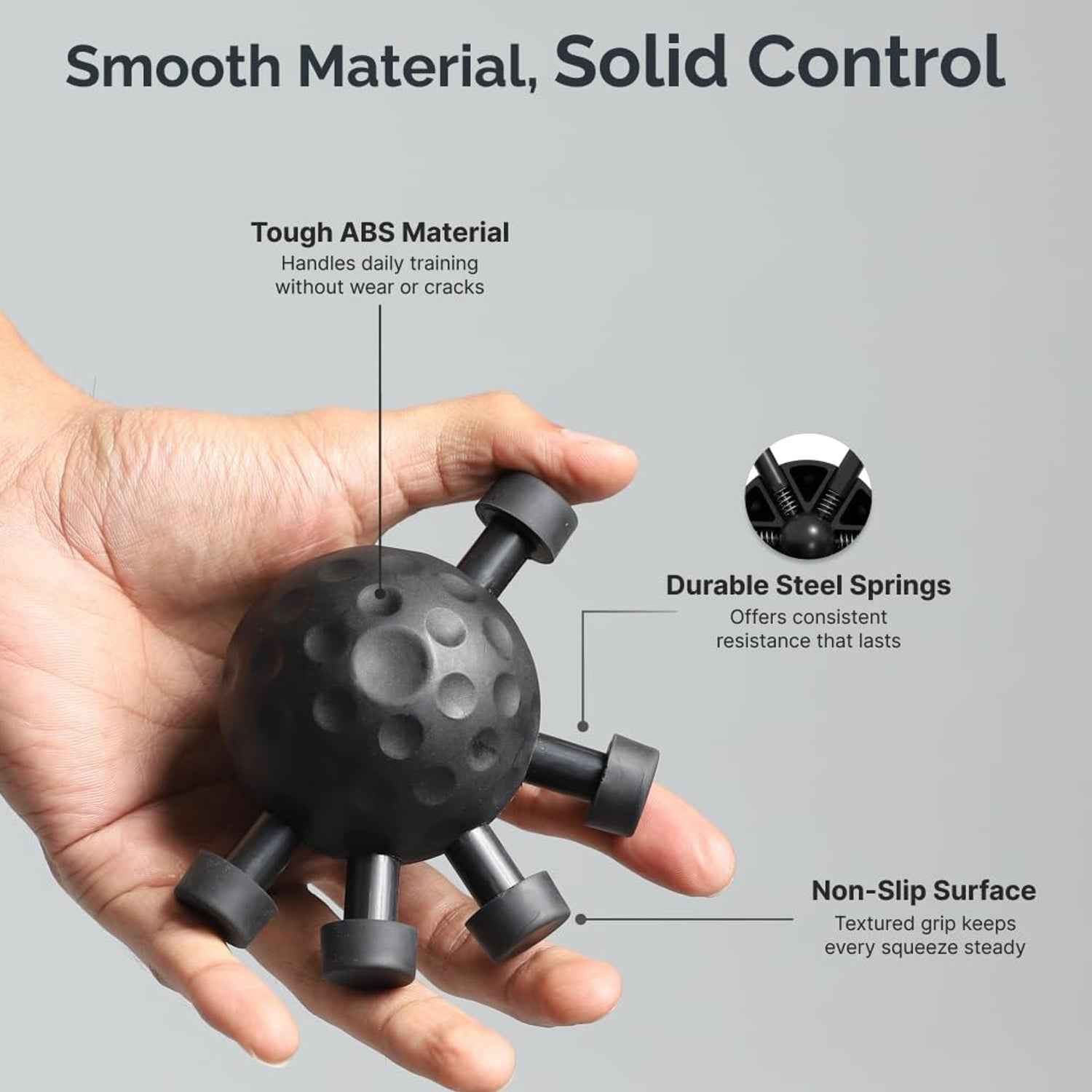 Grip Strength Trainer Ð Portable Hand & Finger Exercise Tool