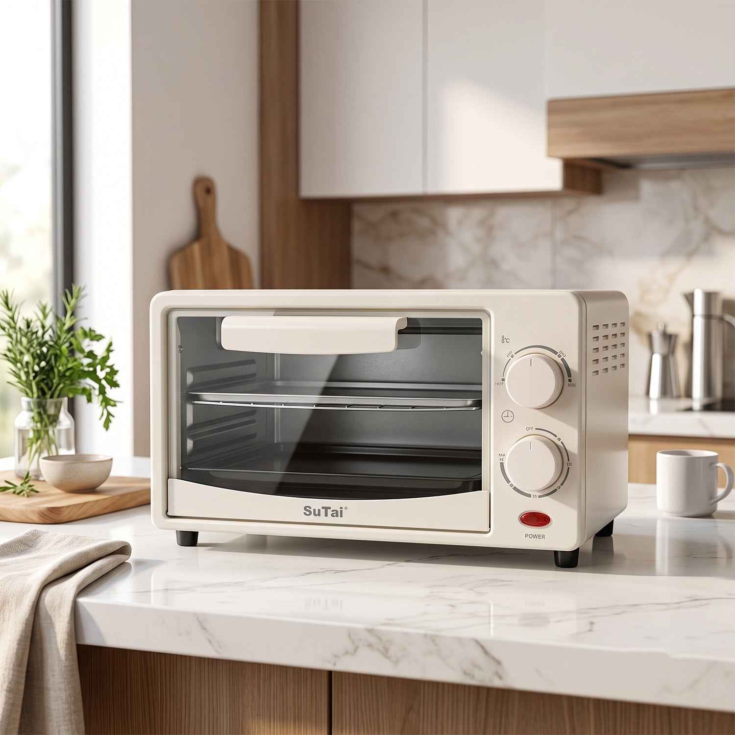 Electric Oven 12 Litre, 600W Mini OTG Oven Toaster Griller for Baking (1 Pc)