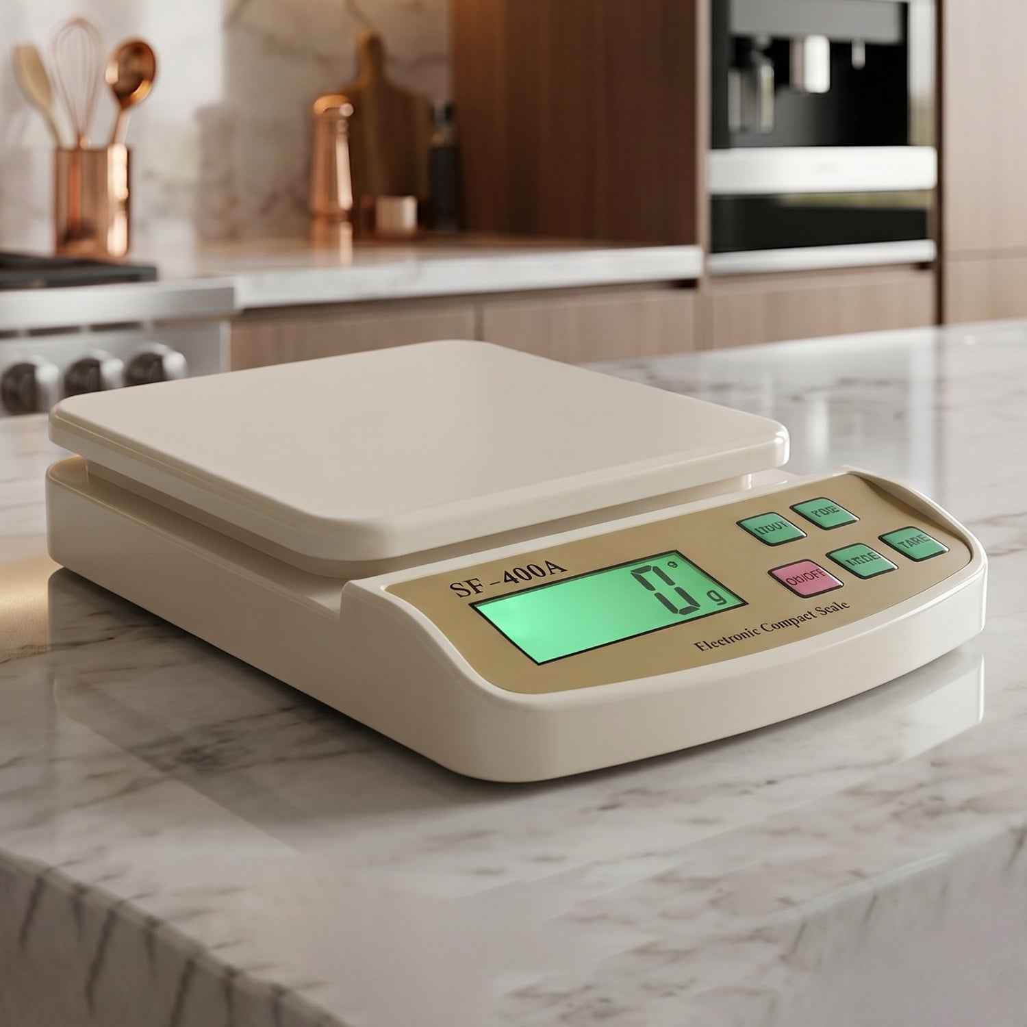 Kitchen Weighing Scale Ð Compact Digital Food & Recipe Measure