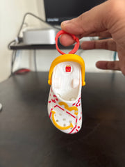 3D Printed Crocs shoe shaped keychain