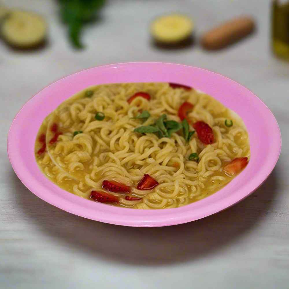Mini Soup Plates – Durable Polypropylene Set of 6 | Indo Glow