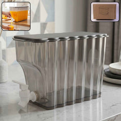 Water Jug with Tap Dispenser Ð 3.6 Litre Compact Plastic Design