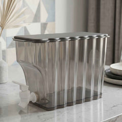 Water Jug with Tap Dispenser Ð 3.6 Litre Compact Plastic Design