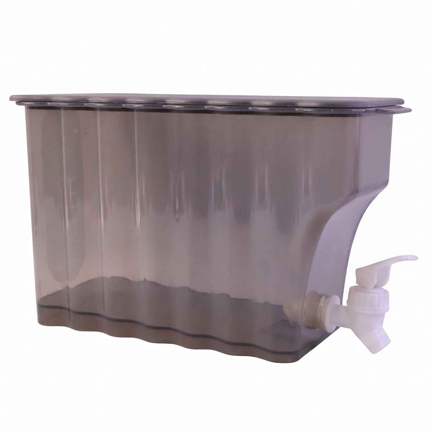 Water Jug with Tap Dispenser Ð 3.6 Litre Compact Plastic Design