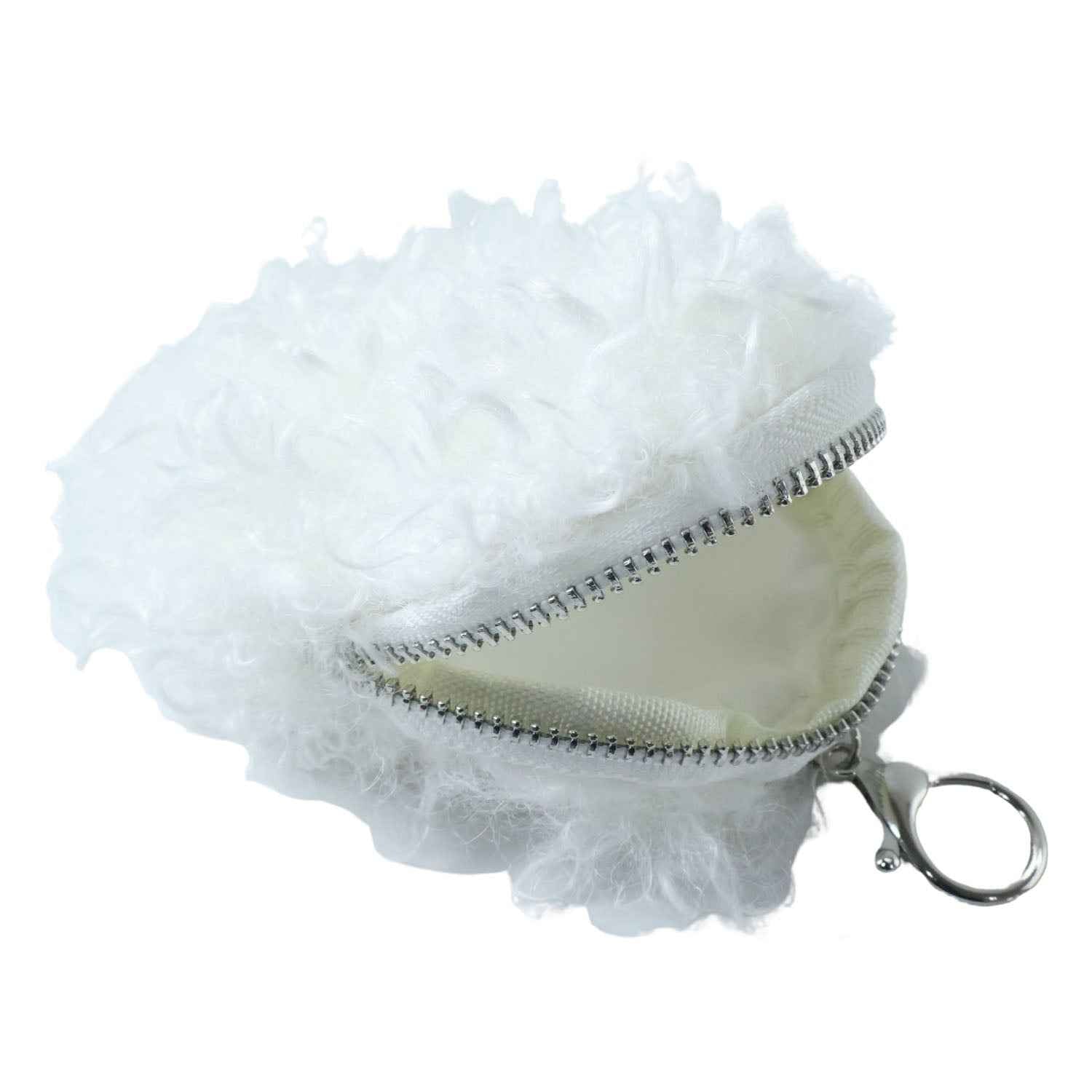 Mini Coin Purse – Soft Fluffy Compact Faux Fur Pouch