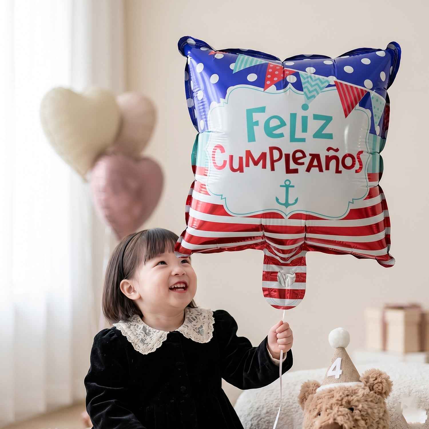 Feliz Cumpleanos Foil Birthday Balloon Ð Bright Party Decor