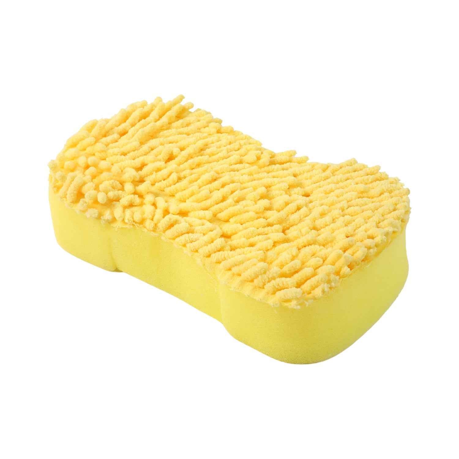Microfiber Car Washing Sponge Ð Dual-Surface & Scratch-Free Finish
