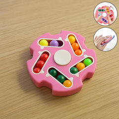 Fidget Magic Cube Spinner Toy – Stress Relief & Focus Enhancer