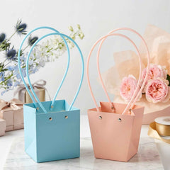Flower Packaging Bag Ð Foldable Waterproof Handle for Gifts