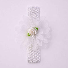 Cute Soft Elastic Floral Baby Headband Ð Comfortable & Stylish