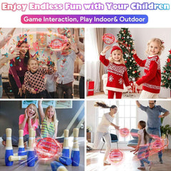 Flying Ball Toy – RGB Lights, 360° Rotation & USB | Spark Tots