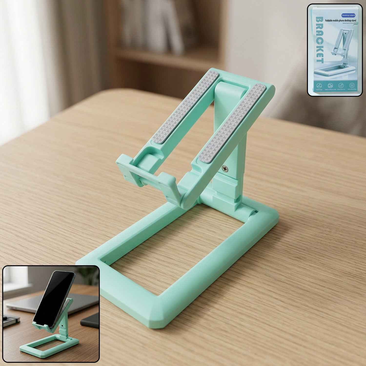 Foldable Mobile Phone Stand Ð Adjustable & Non-Slip for Comfortable Viewing
