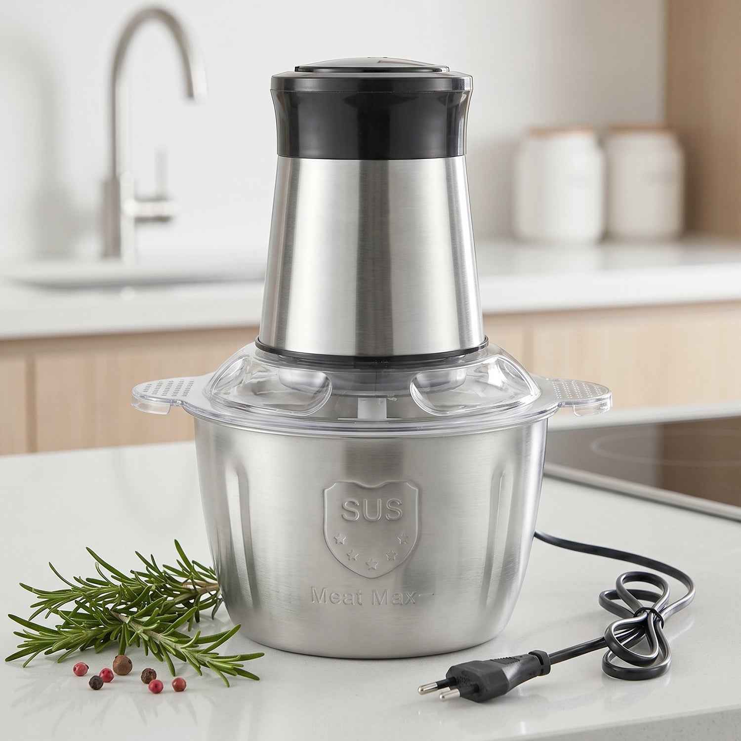 Electric Food Processor Ð 2 Litre Capacity for Easy Cooking