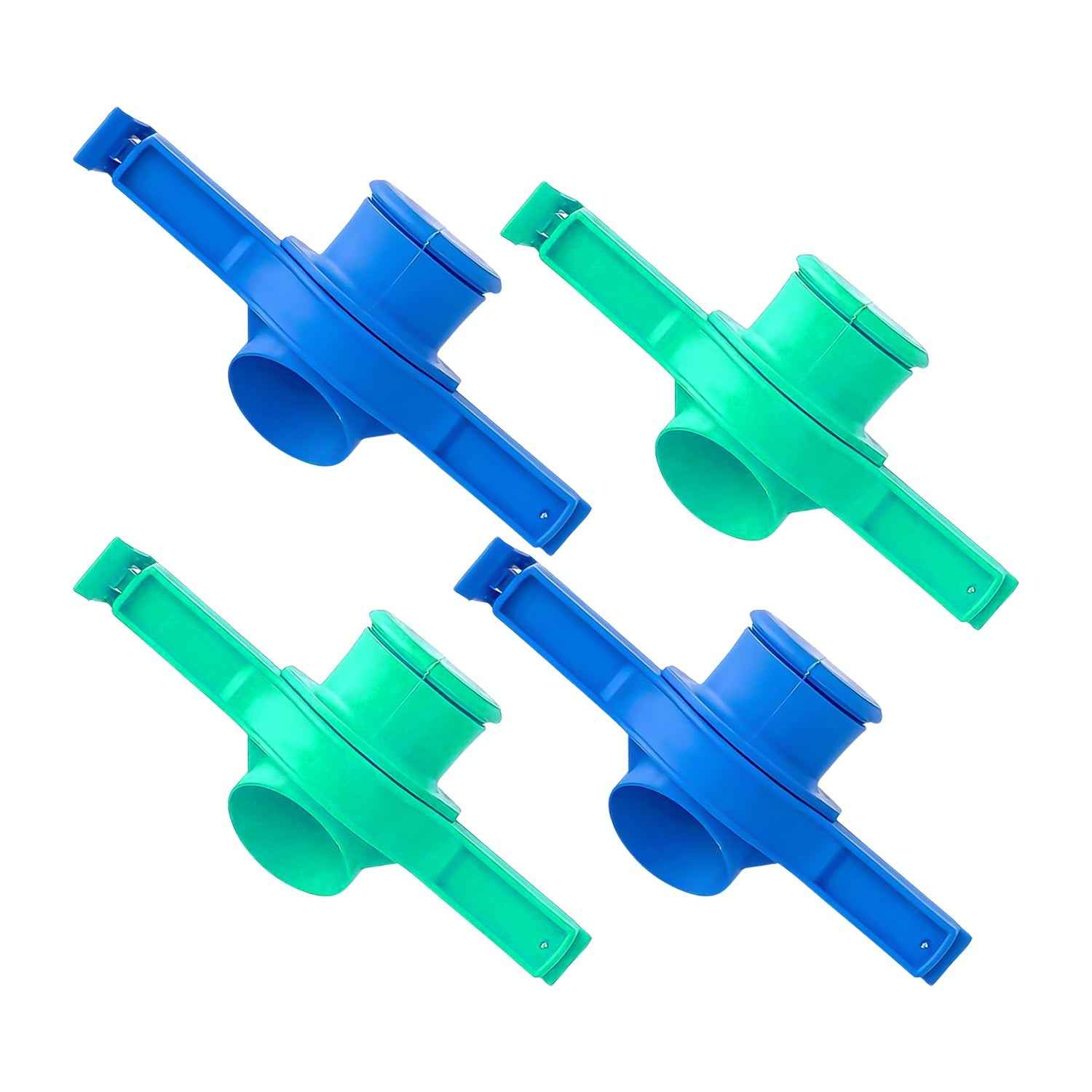 Food Pouch Sealer Clip – 4 Pc Set with Pour Spout