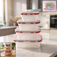 Collapsible Food Storage Container Set Ð Space-Saving & Airtight