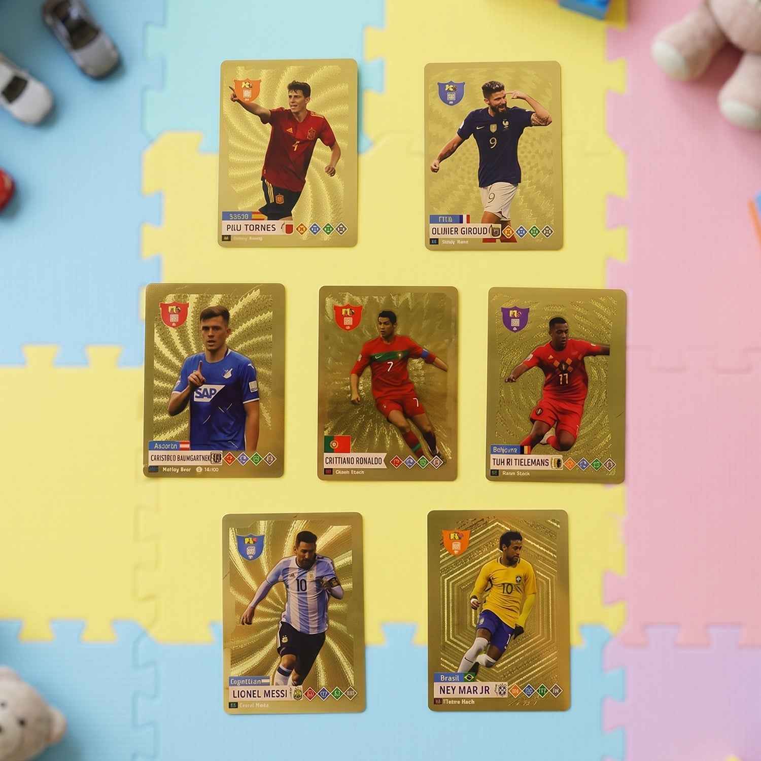 Football Trading Cards Set Ð Premium Collectible for Fans and Enthusiasts