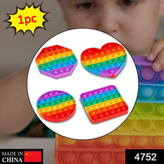 Rainbow Colored Fidget Toy – Stress Relief for Kids & Adults
