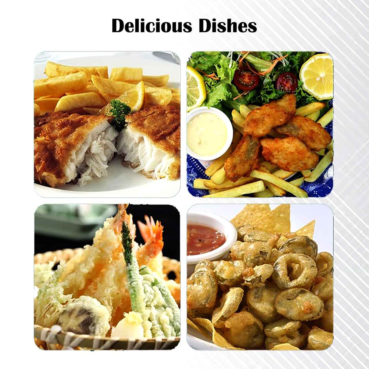 Deep Fryer Basket – Stainless Steel with Long Handle for Safe Frying