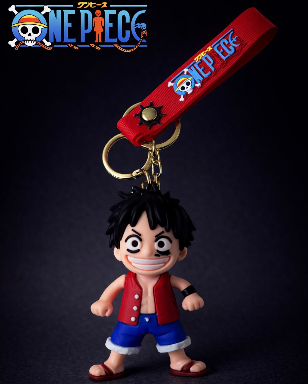 One-piece Luffy D Monkey - 2 keychain