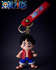 One-piece Luffy D Monkey - 2 keychain