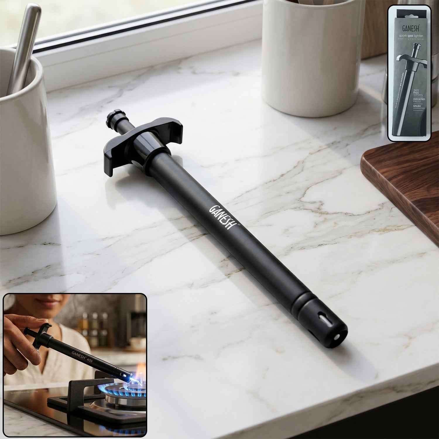 Gas Lighter Ð Safe & Easy Kitchen Stove Ignition Tool