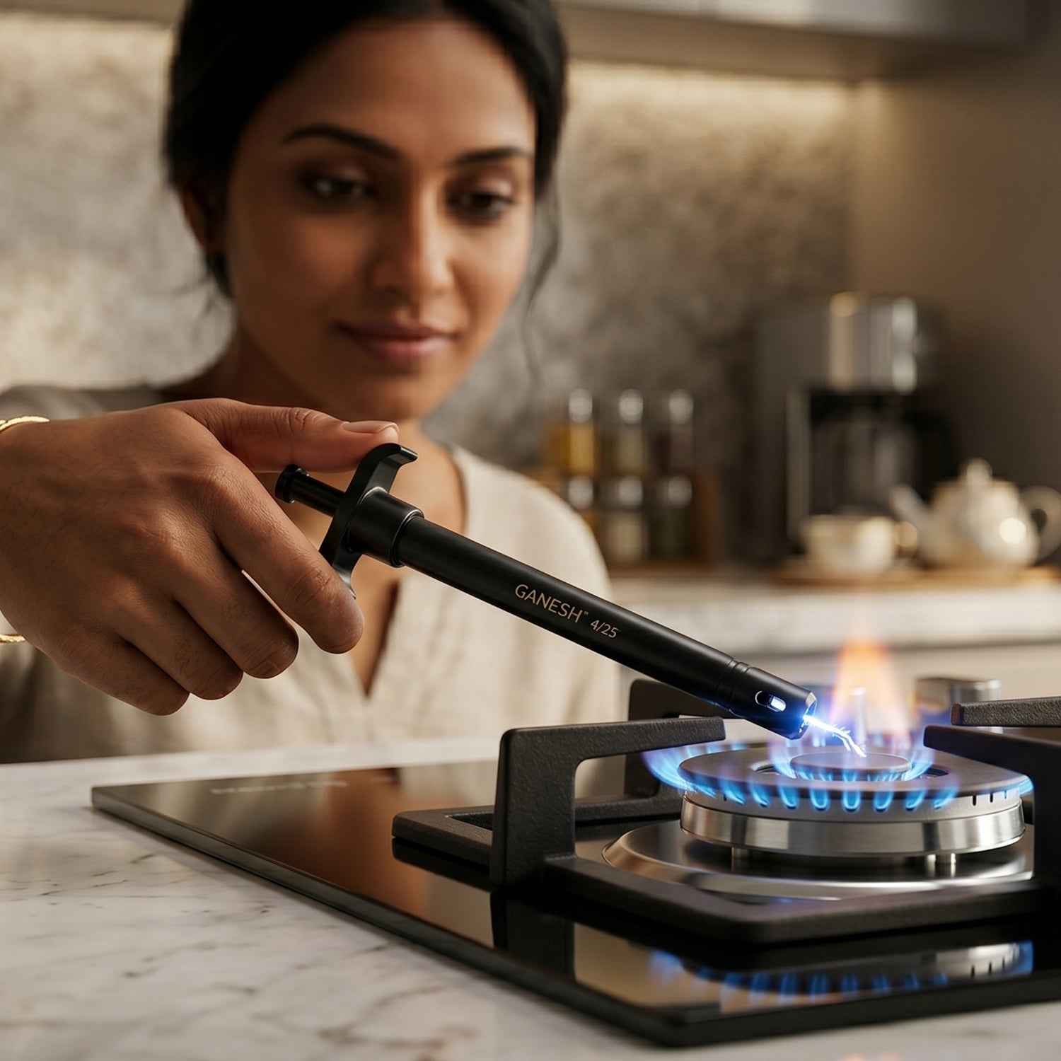 Gas Lighter Ð Safe & Easy Kitchen Stove Ignition Tool