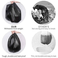 Black Garbage Bags – Heavy-Duty Dustbin Liners for Home & Office