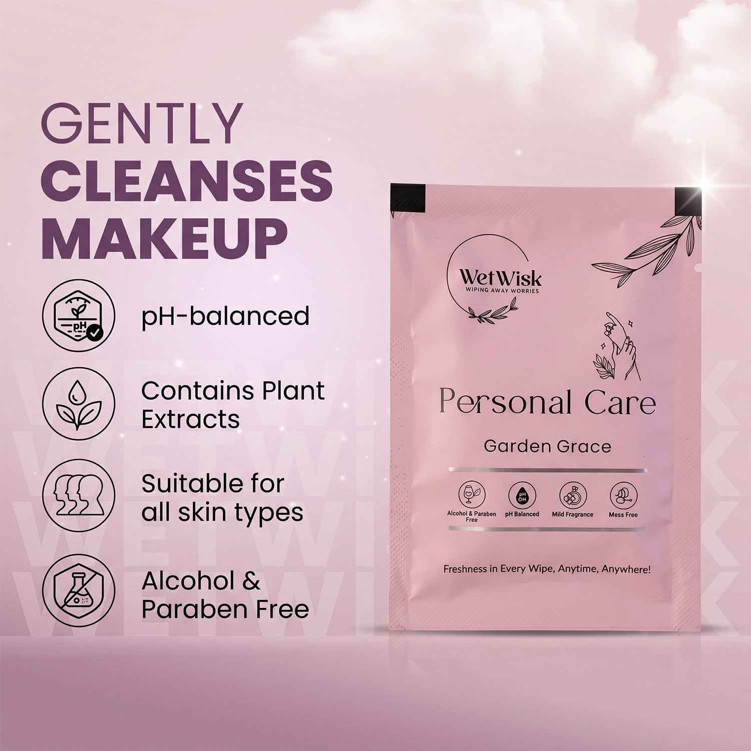 Personal Care Wet Wipes Ð Gentle Face & Body Cleansing
