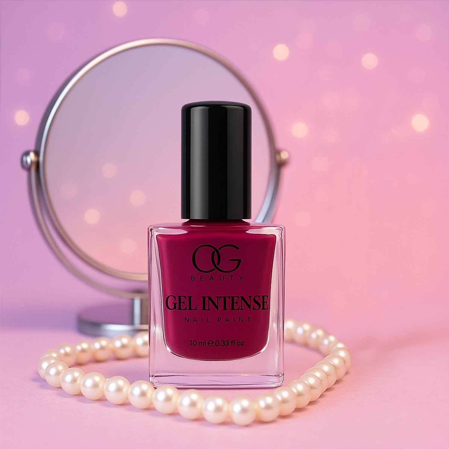 Burgundy Plum Gel Nail Polish – Long-Lasting Rich Color