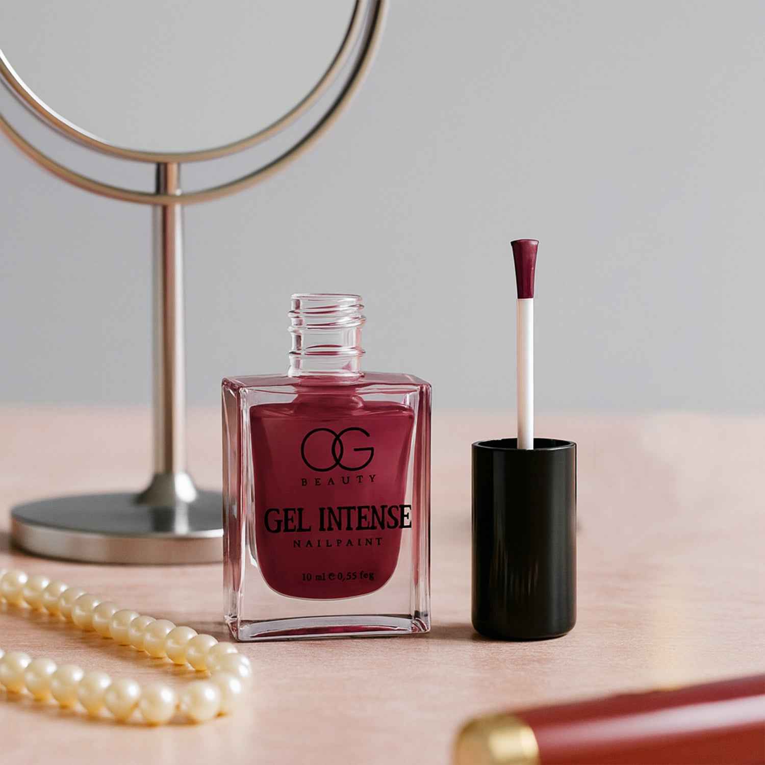 Burgundy Plum Gel Nail Polish – Long-Lasting Rich Color