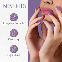 Gel Nail Polish – Long-Lasting Rich Pigmented 10 ML
