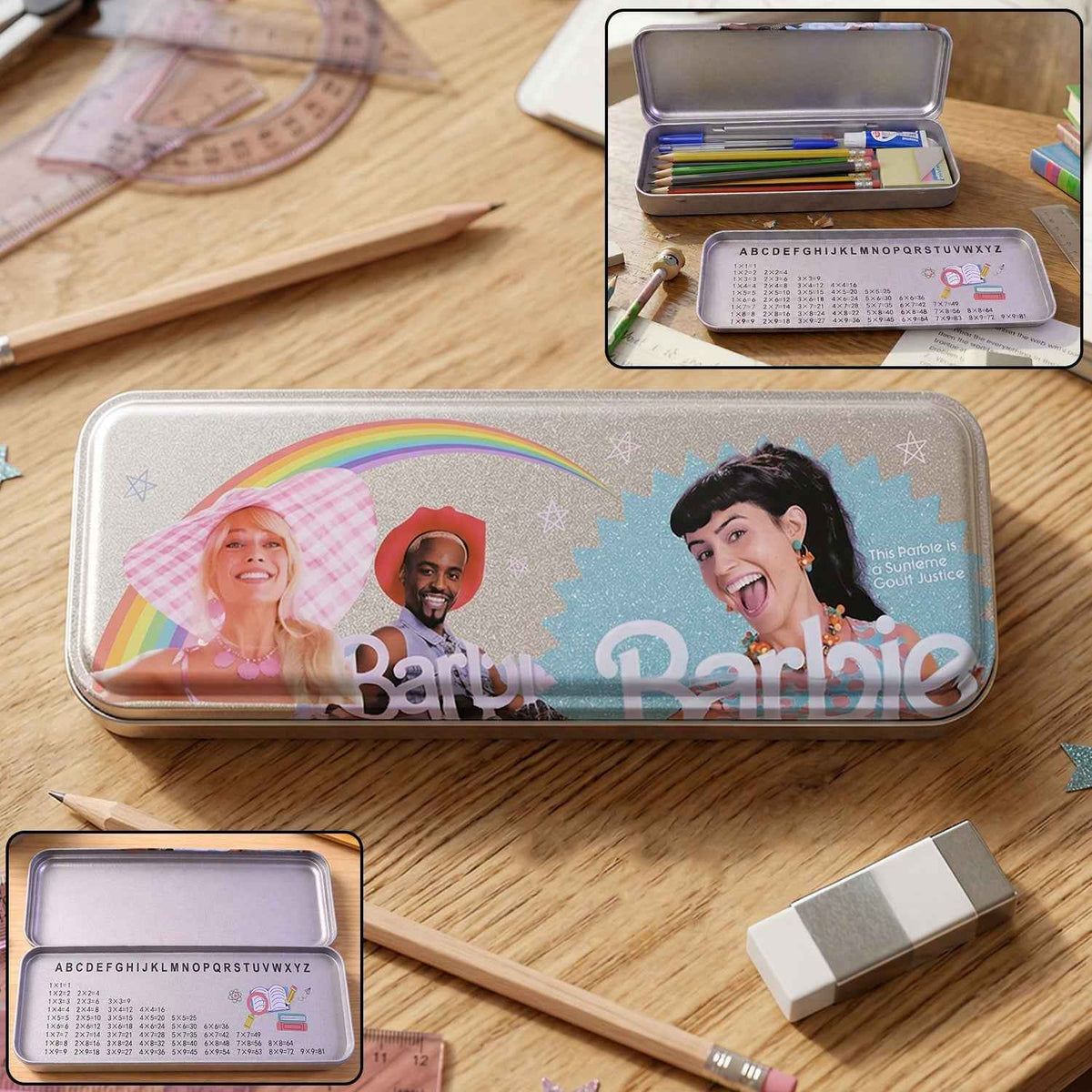Metal Pencil Box – Stylish & Durable Stationery Organizer