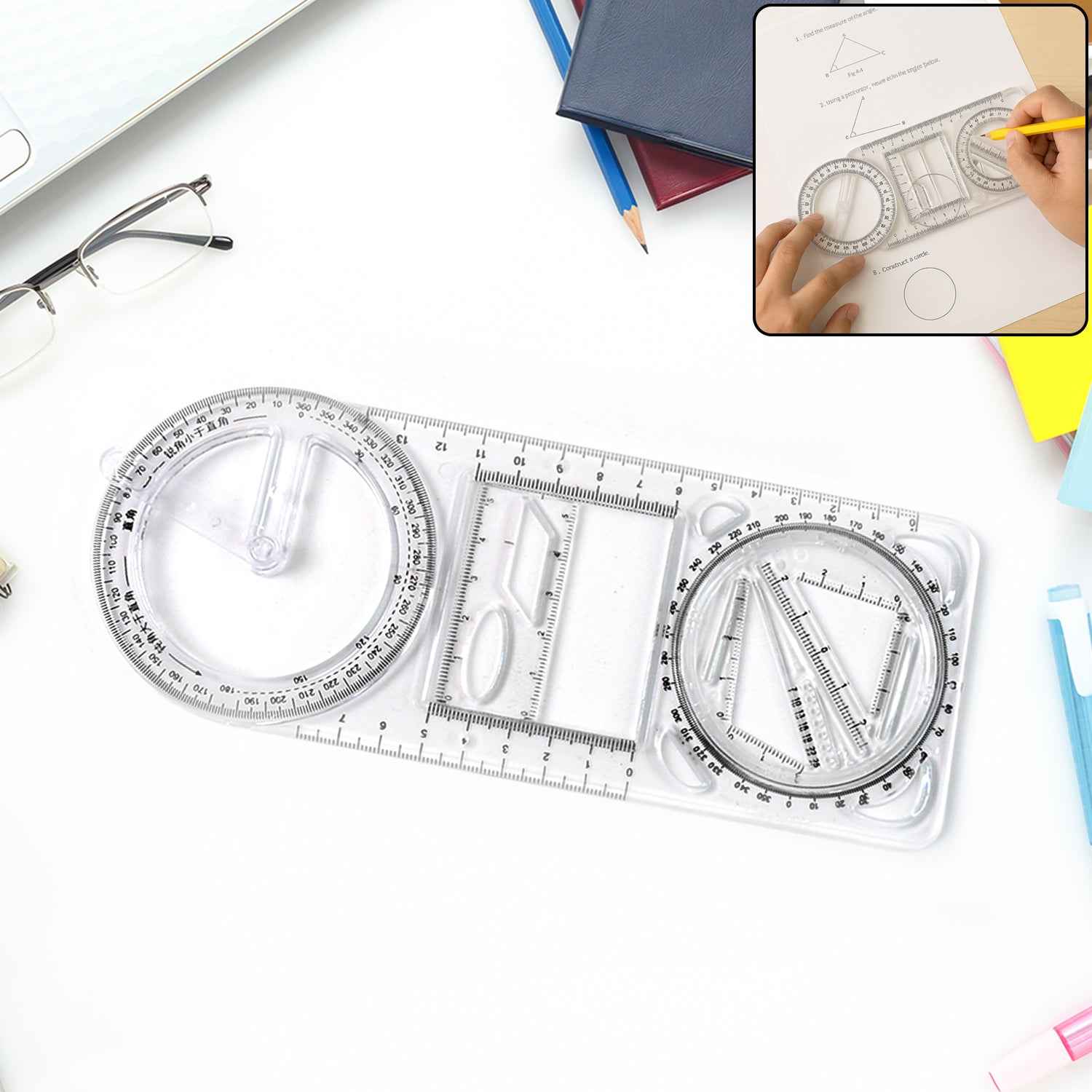 Geometry Drawing Tool – Multi-Functional Precision Instrument