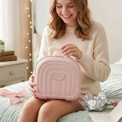 Mini Suitcase Storage Box, Cute & Reusable Travel Organizer